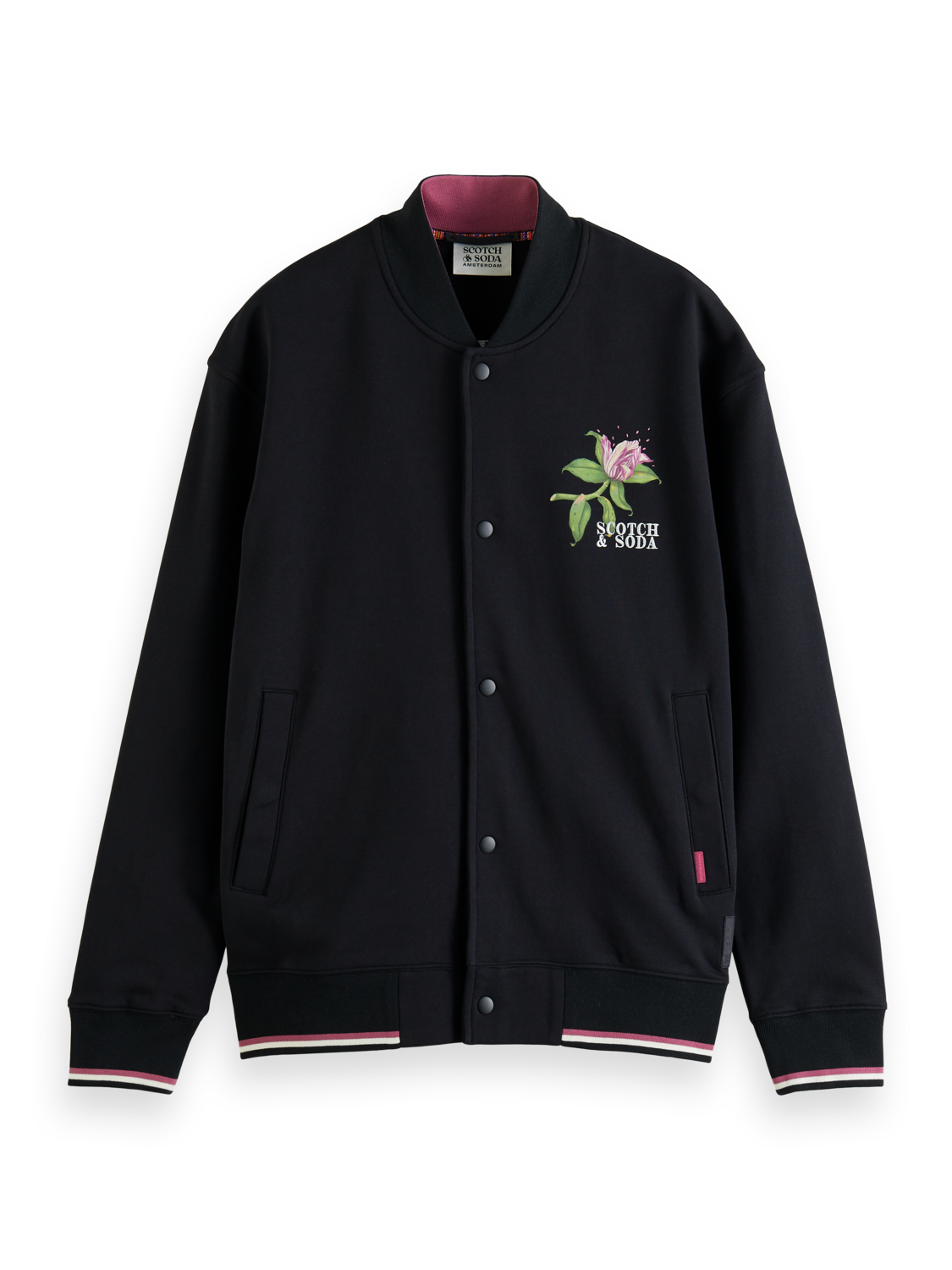 Felpa Con Cappuccio Uomo Scotch & Soda - Regular Fit, Maniche Lunghe, Polsini Strappati, Colletto Con Cappuccio