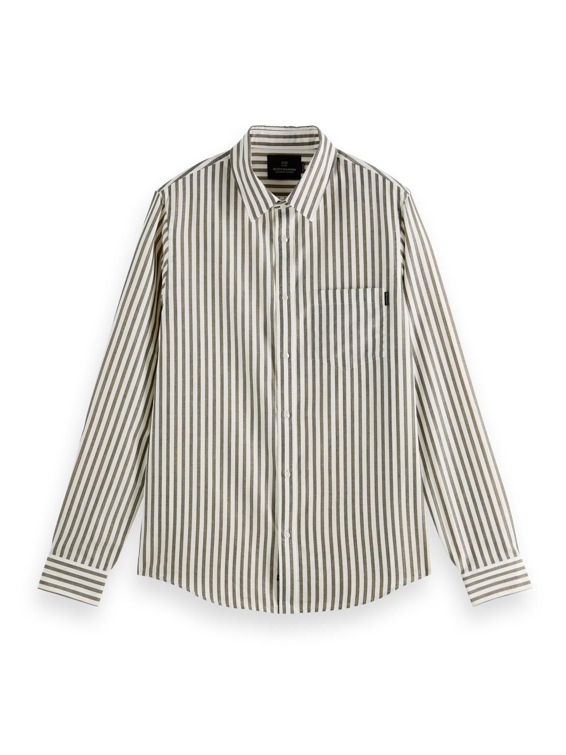 Scotch & Soda RELAXED FIT- Shirt in yarn-dyed pattern - Brave