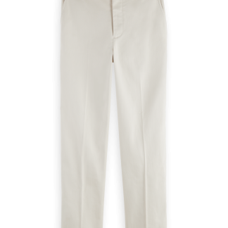 Scotch & Soda Abott' regular fit chino in organic cotton structured twill