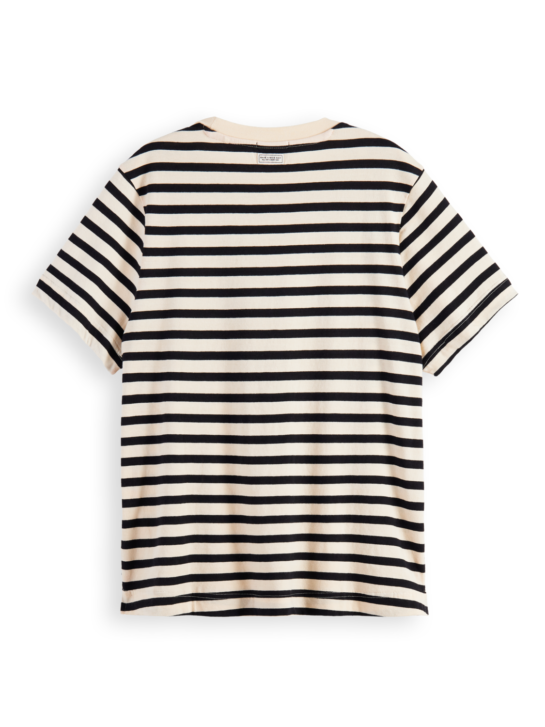 Scotch & Soda Striped regular-fit Organic Cotton T-shirt - Image 2