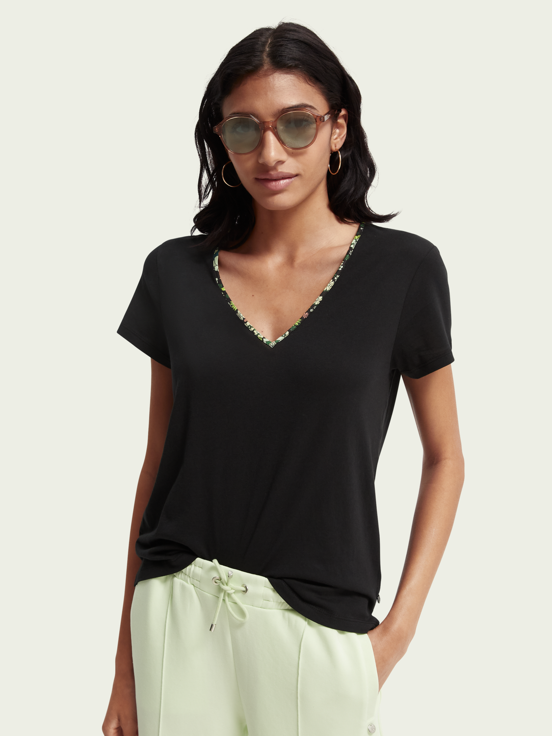 Scotch & Soda V-neck T-shirt - Image 4