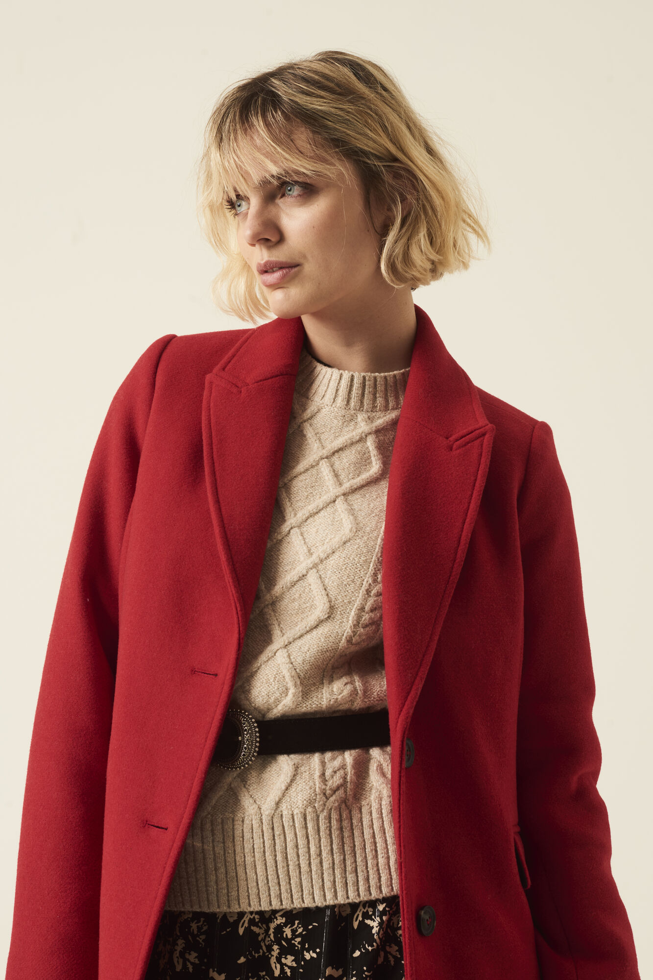 Garcia GJ200906_ladies outdoor jacket-cadmium red - Image 4