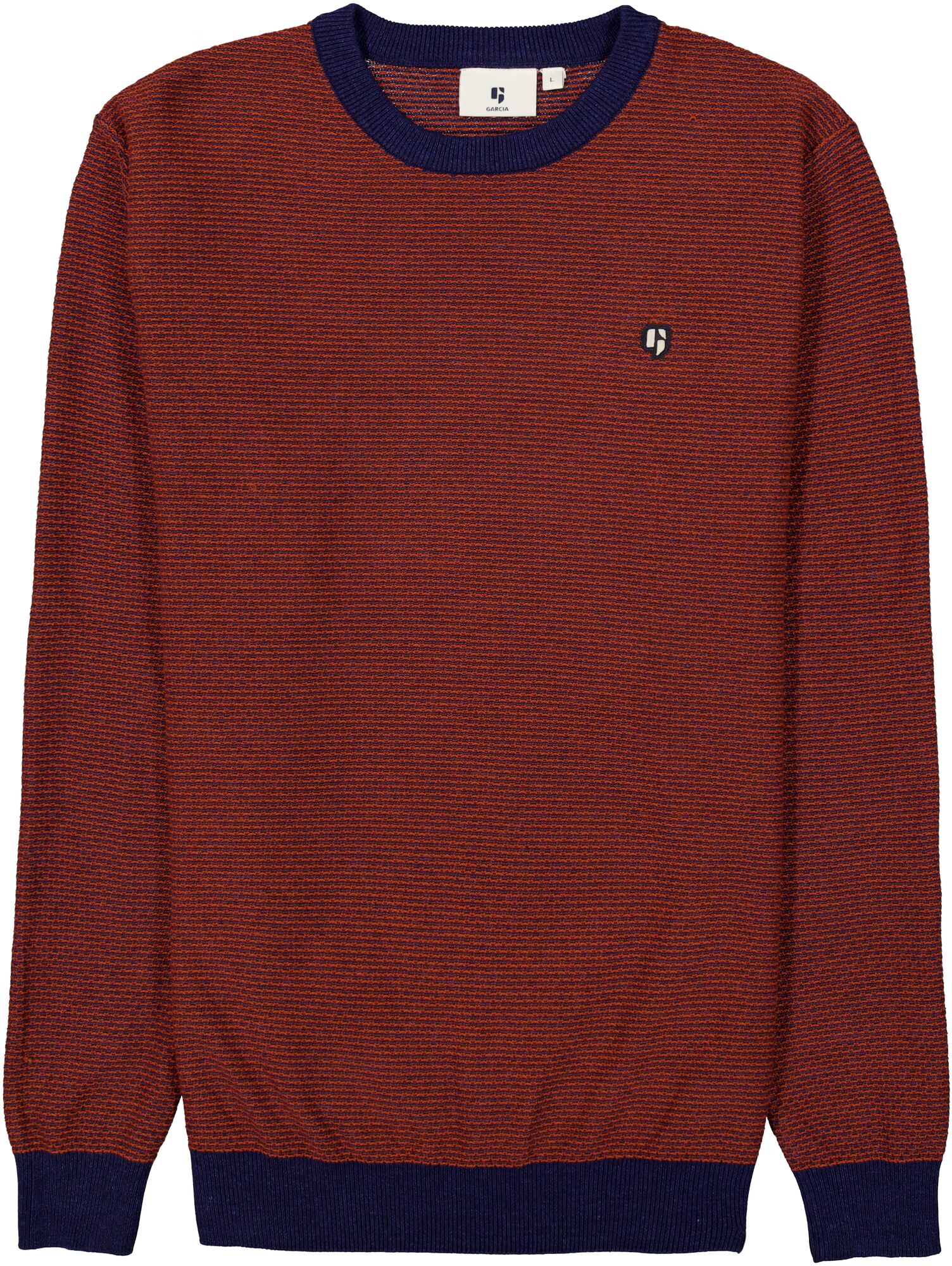 Garcia U21240_men`s pullover-cinnamon - Image 7