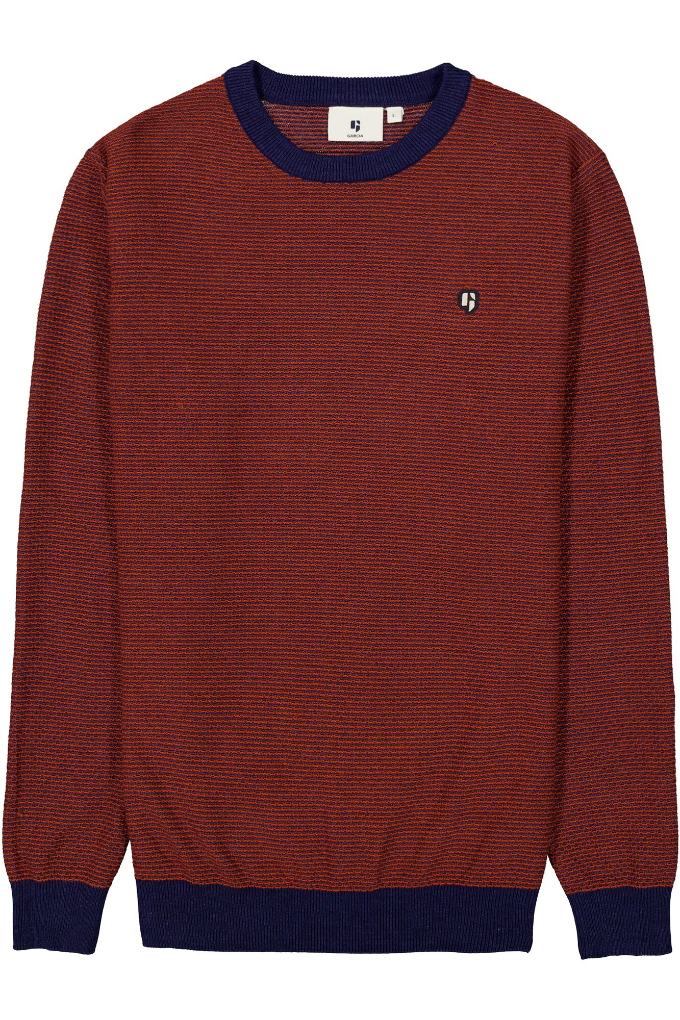 Garcia U21240_men`s pullover-cinnamon - Image 3