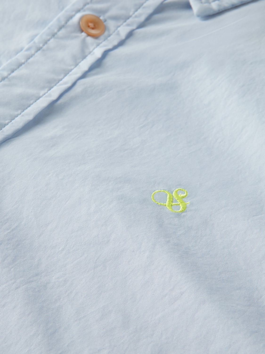 Scotch & Soda Slim-fit contrast trimmed poplin shirt. - Image 4