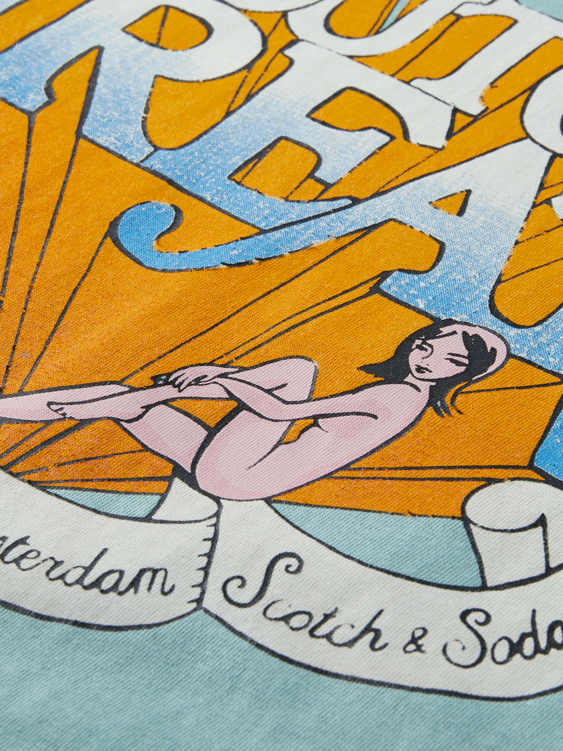 Scotch & Soda Cotton-jersey artwork t-shirt - Image 3