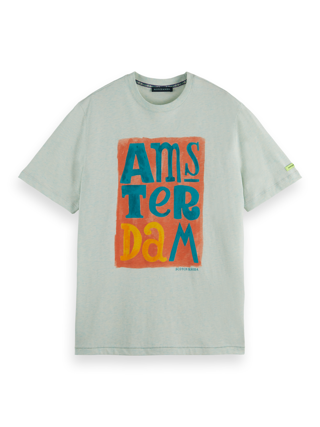 Scotch & Soda City artwork jersey t-shirt