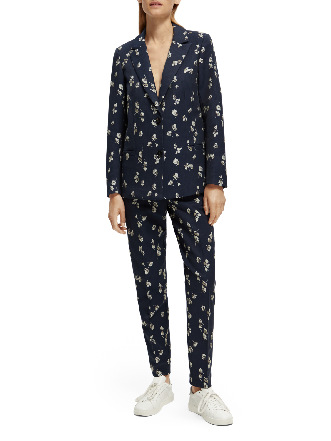 Scotch & Soda Jacquard relaxed-fit single breasted blazer - Image 4