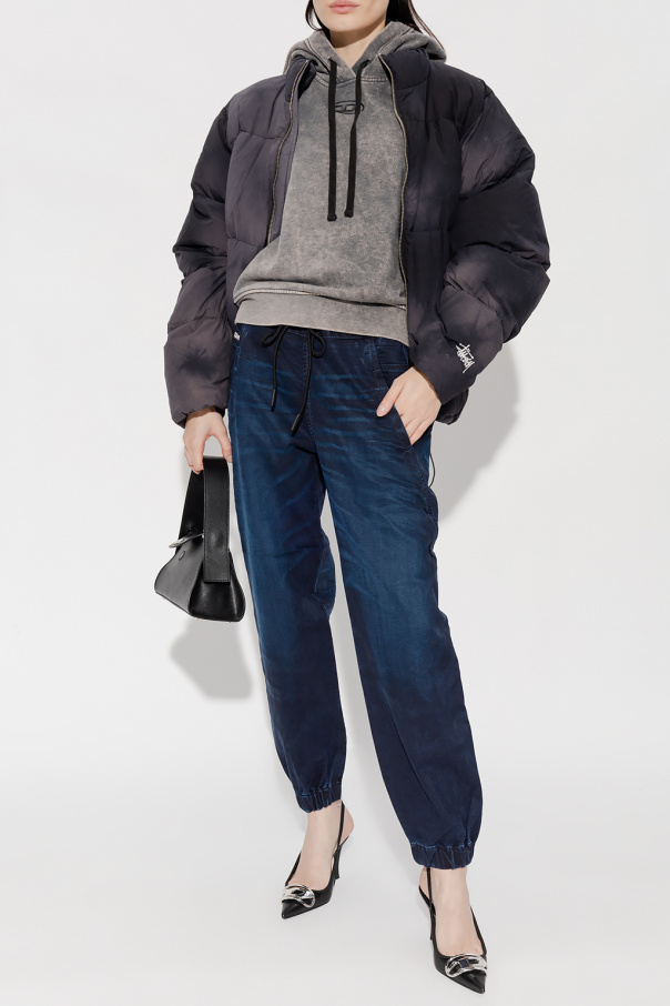 Diesel D-KRAILEY-F-NE Sweat jeans. - Image 3