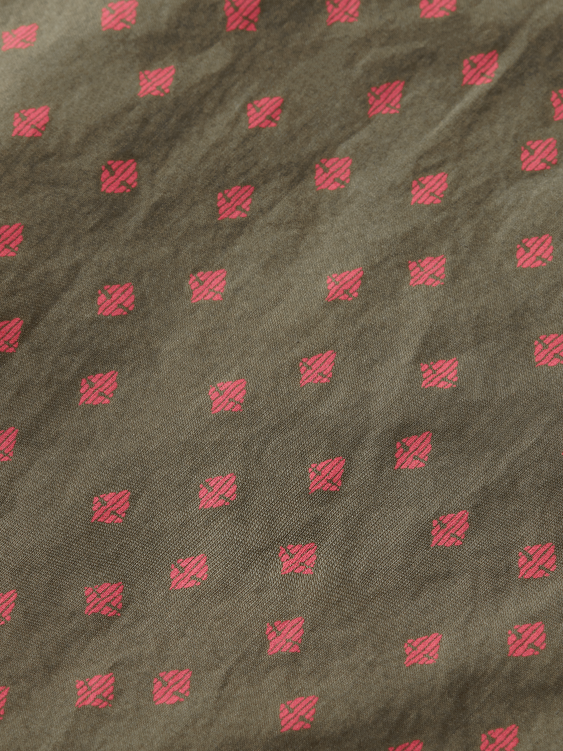 Scotch & Soda Slim-Fit allover printed short-sleeved Khaki pink shirt - Image 3