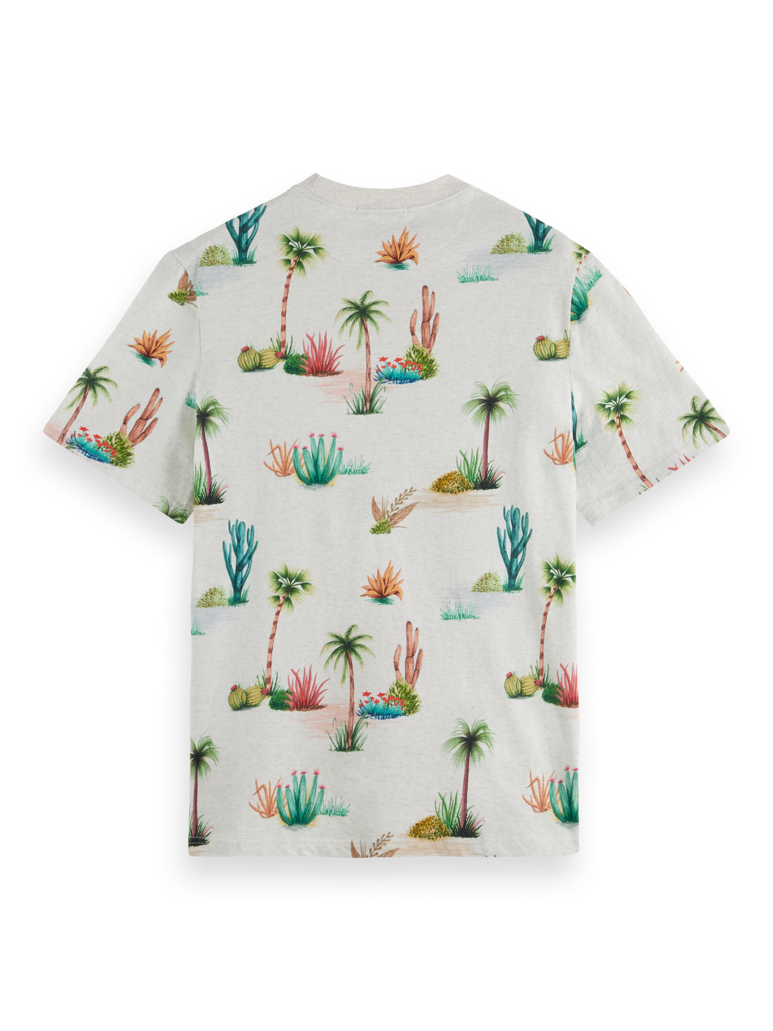 Scotch & Soda Printed regular fit T-shirt in Organic Cotton - Image 6