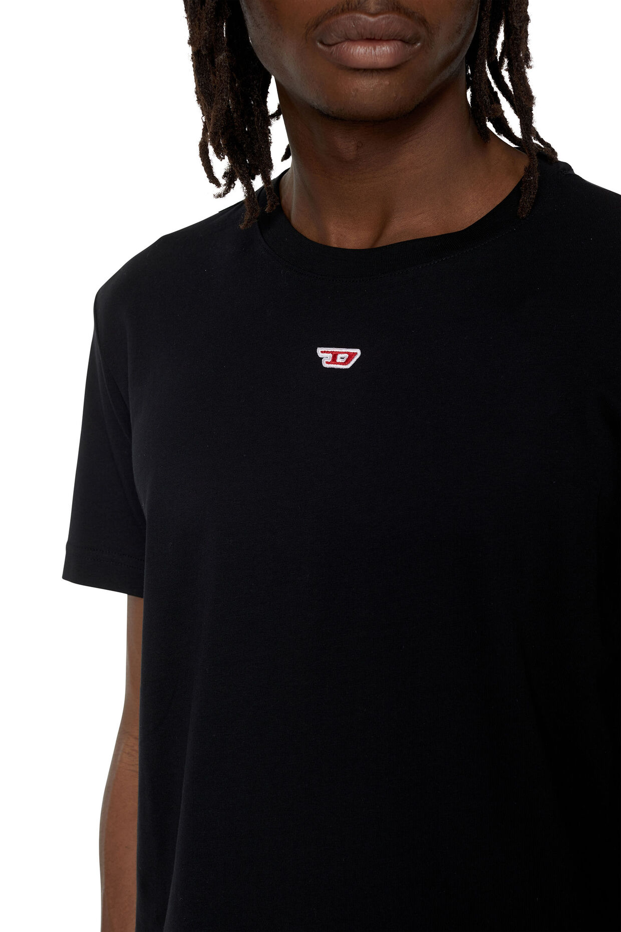 Diesel T-diegor-e14 T-Shirt Uomo, Colore Nero, 100% Cotone, Vestibilità Classica
