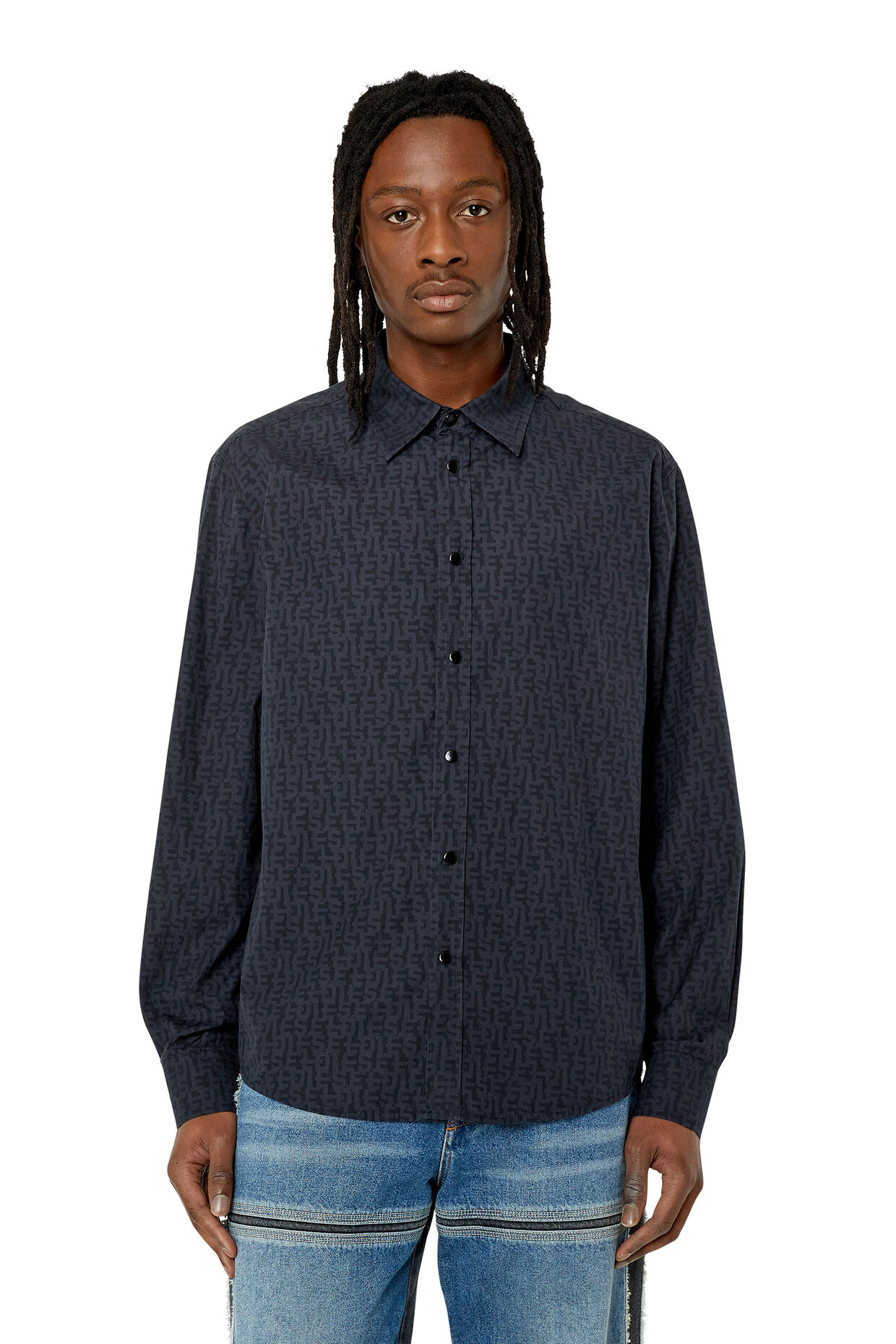 Diesel S-UMBE-MON BLACK SHIRT