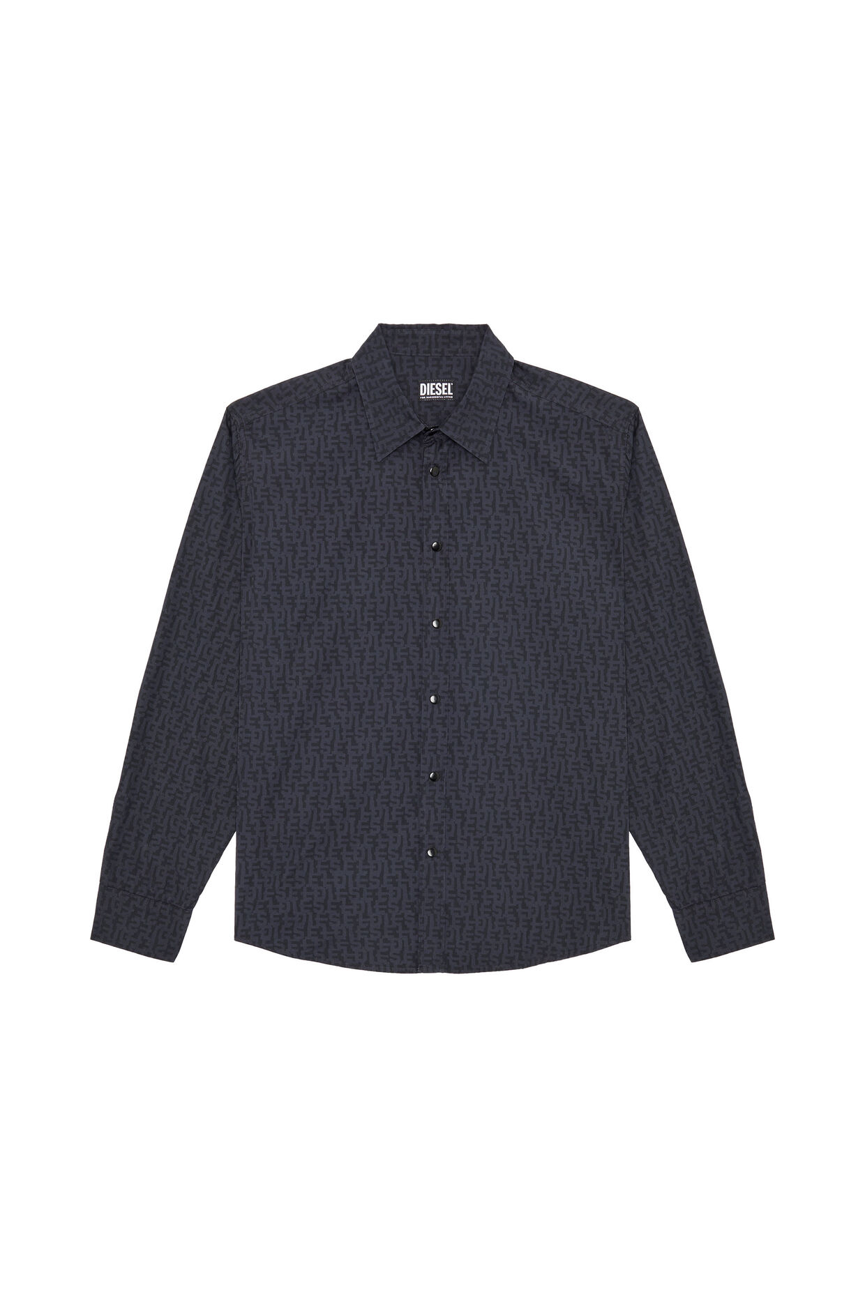Diesel S-UMBE-MON BLACK SHIRT - Image 5