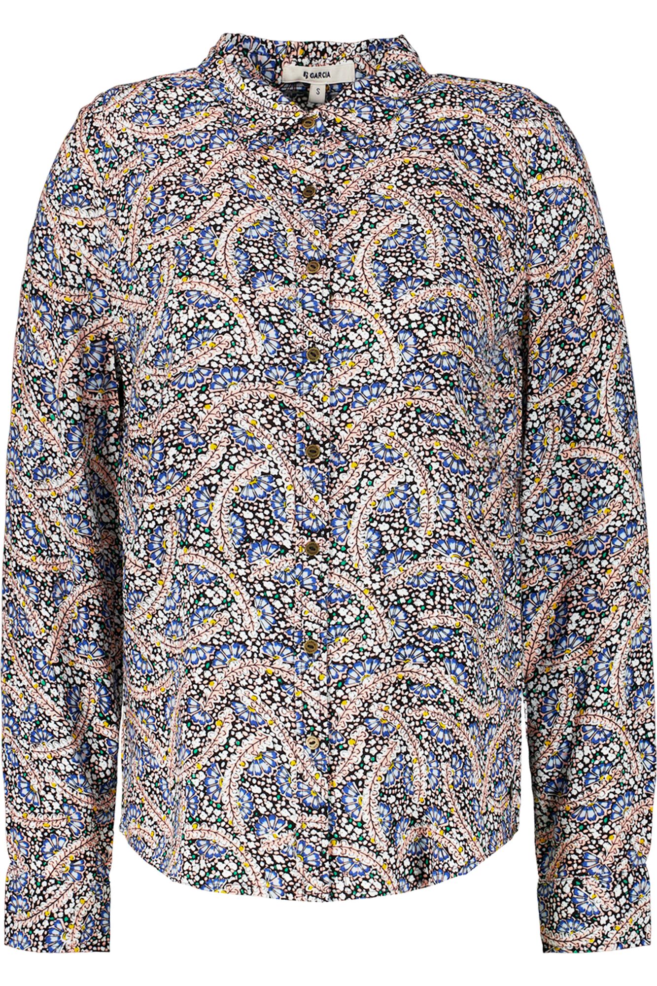 Garcia X20230_ladies shirt ls-navy peony
