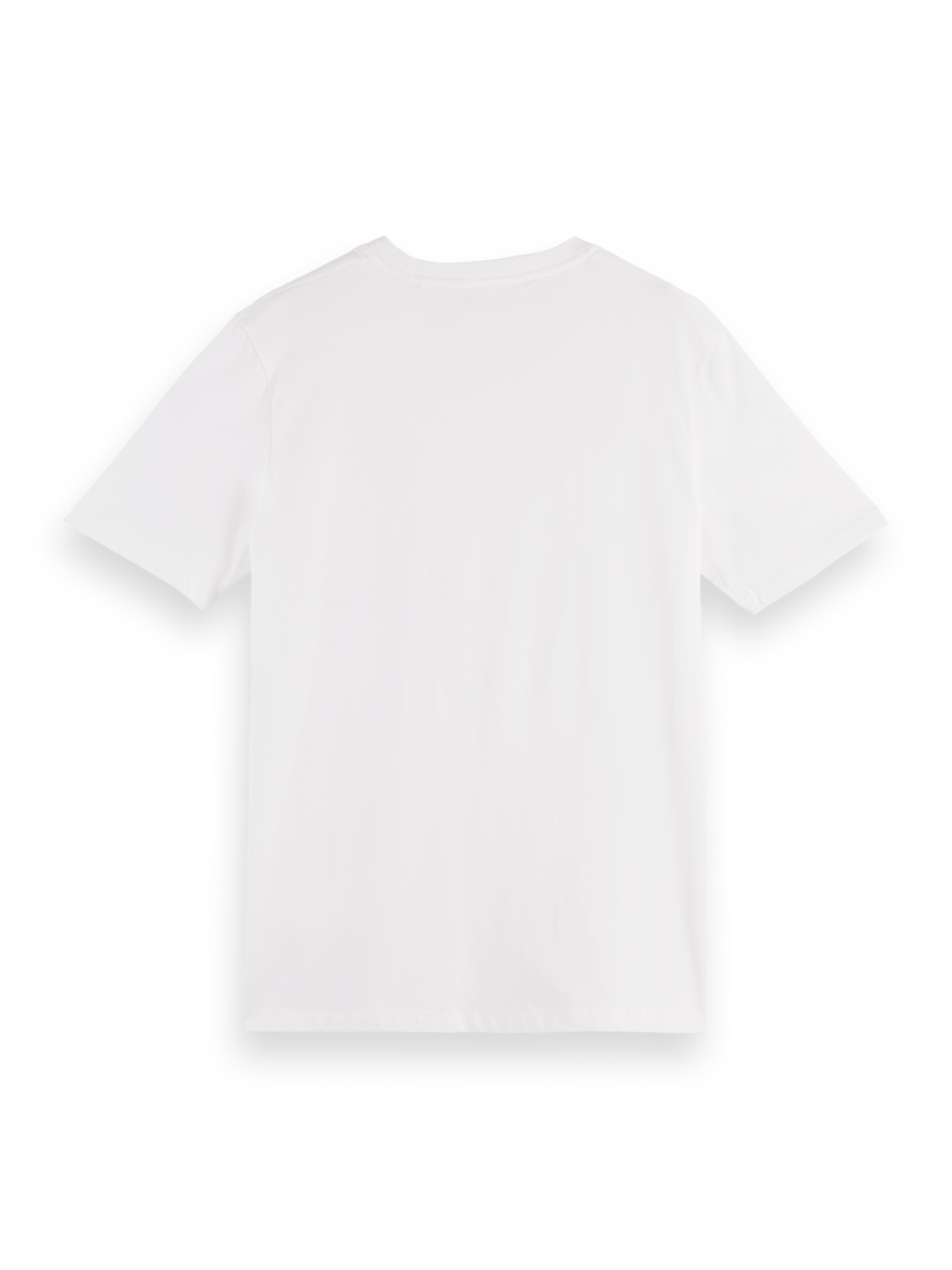 Scotch & Soda - Essentials Crewneck T-shirt in Organic Cotton - White - Image 6