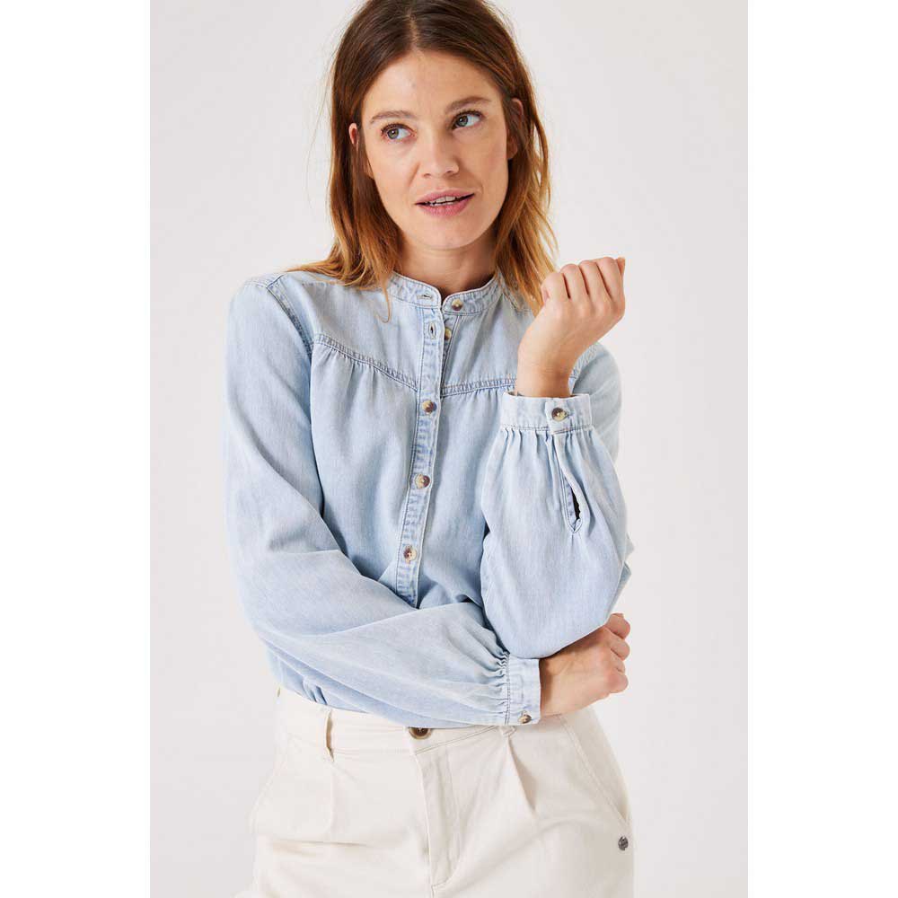 Garcia C30039_ladies shirt ls-morning blue - Image 3