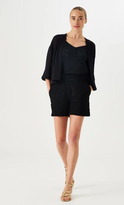 Garcia E30050_ladies cardigan-black - Image 2