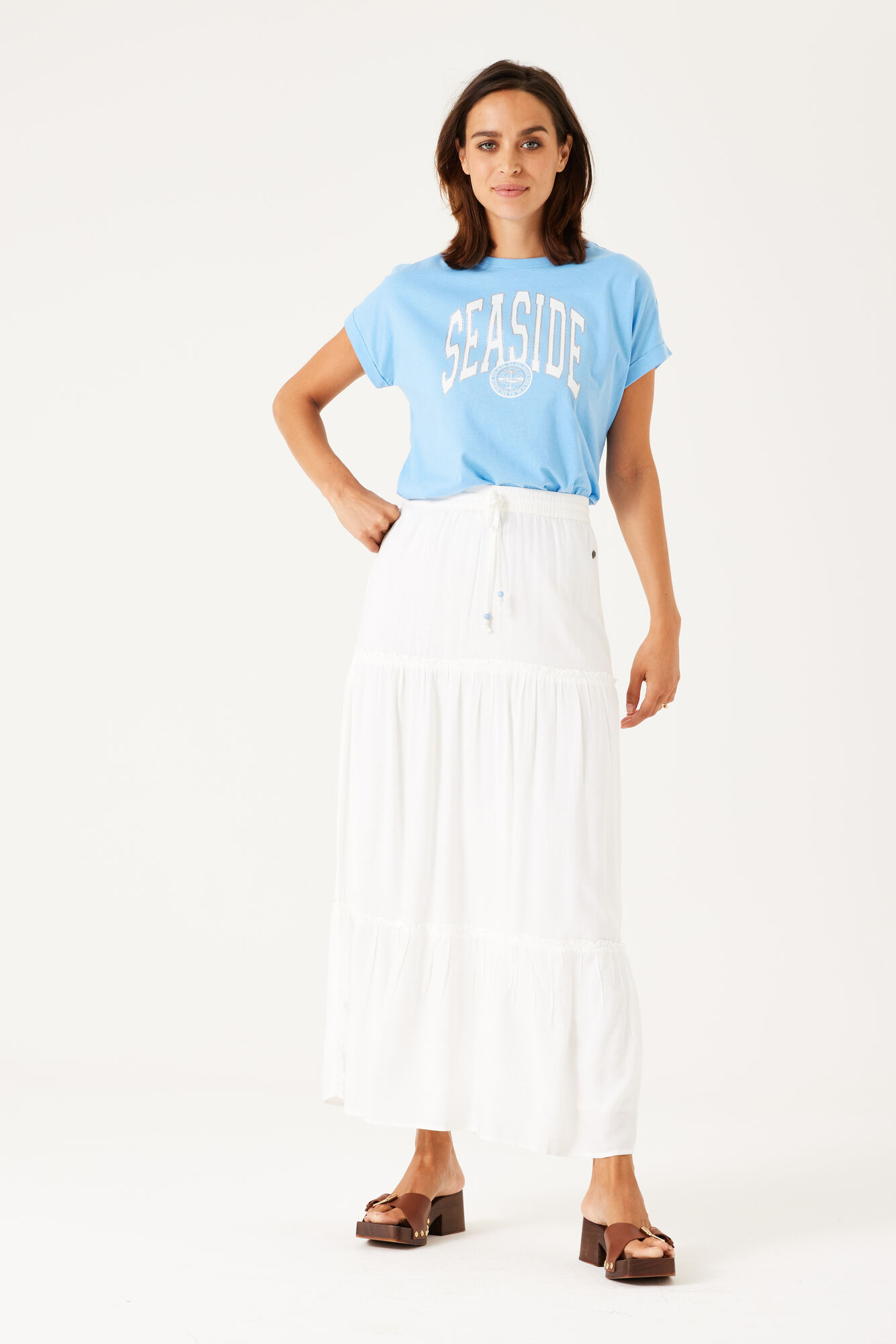 Garcia F30322_ladies skirt-off white