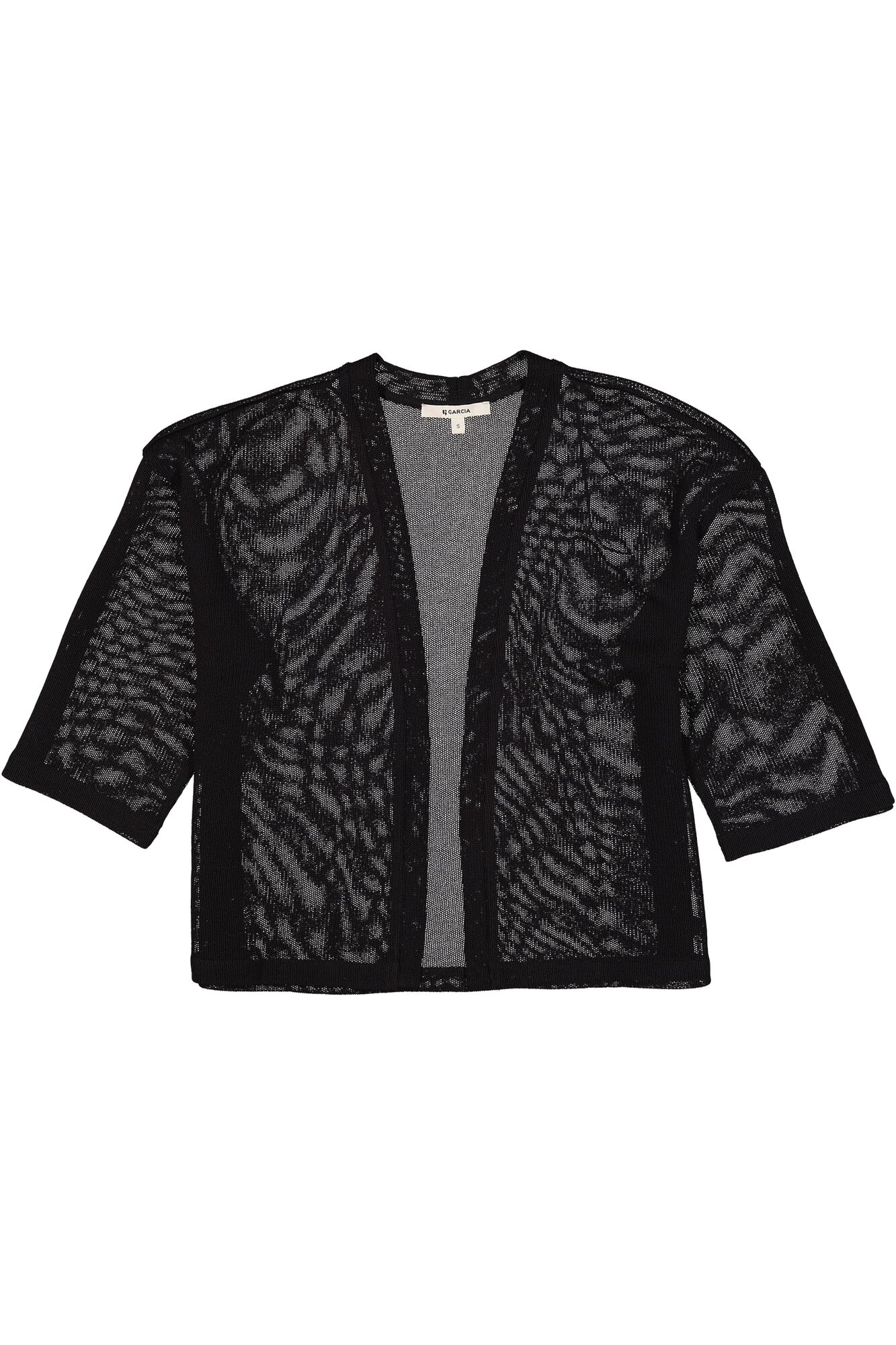 Garcia E30050_ladies cardigan-black - Image 6