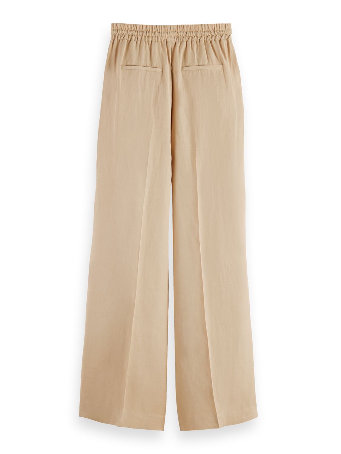 Scotch & Soda High rise wIde leg pants-Soft Sand - Image 7