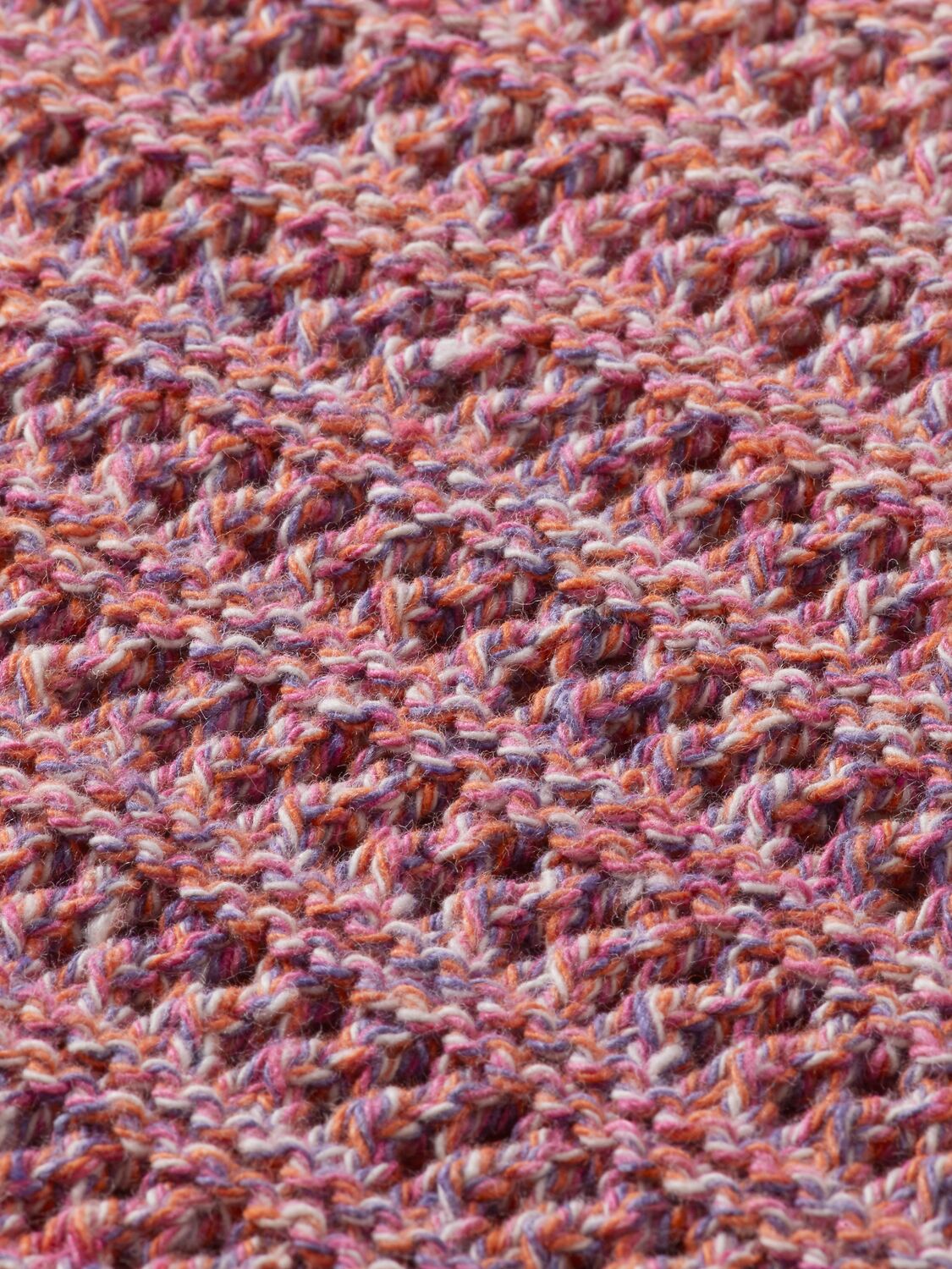 Scotch & Soda Degrade multi-color pullover-Pink Punch Melange - Image 8