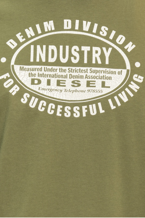Diesel T-DIEGOR-K60 GREEN T-SHIRT - Image 5