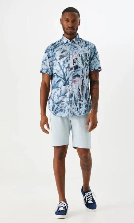 Garcia F31282_men`s shirt ss-white