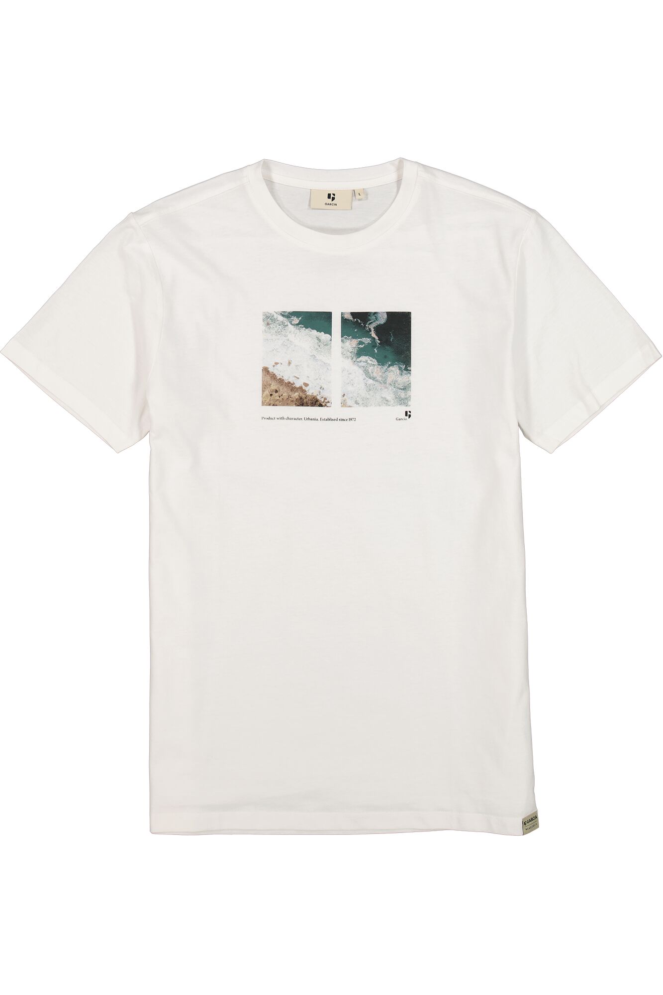 Garcia E31002_men`s T-shirt ss-white - Image 5