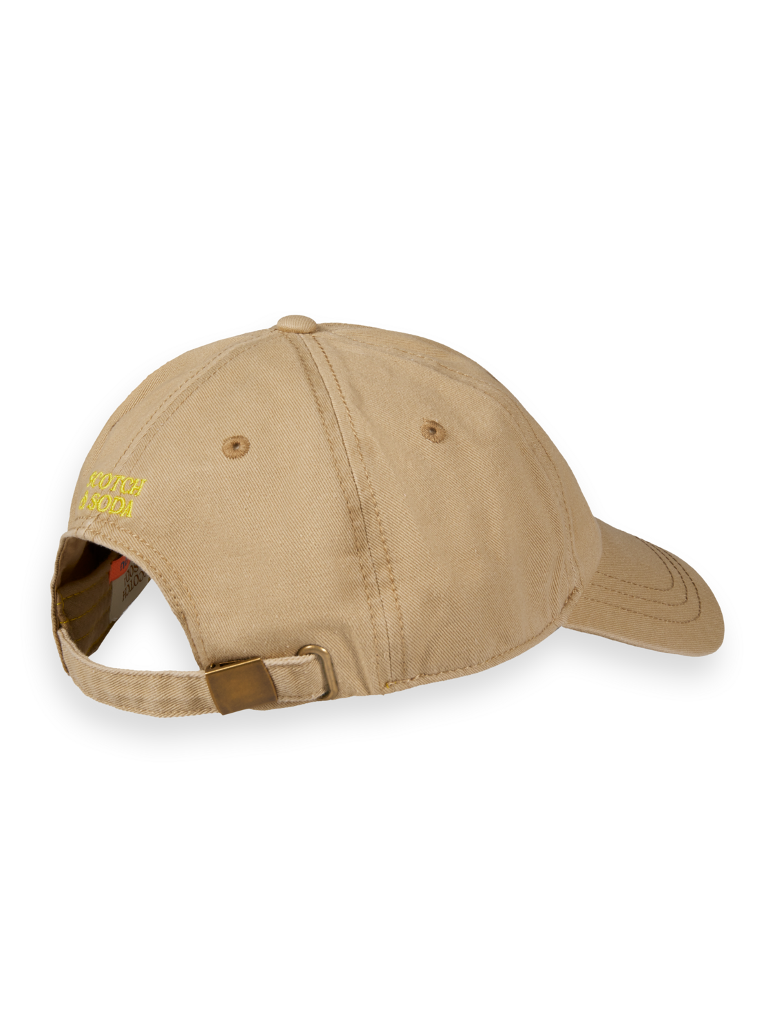 Scotch & Soda Twill logo cap-Sand - Image 2