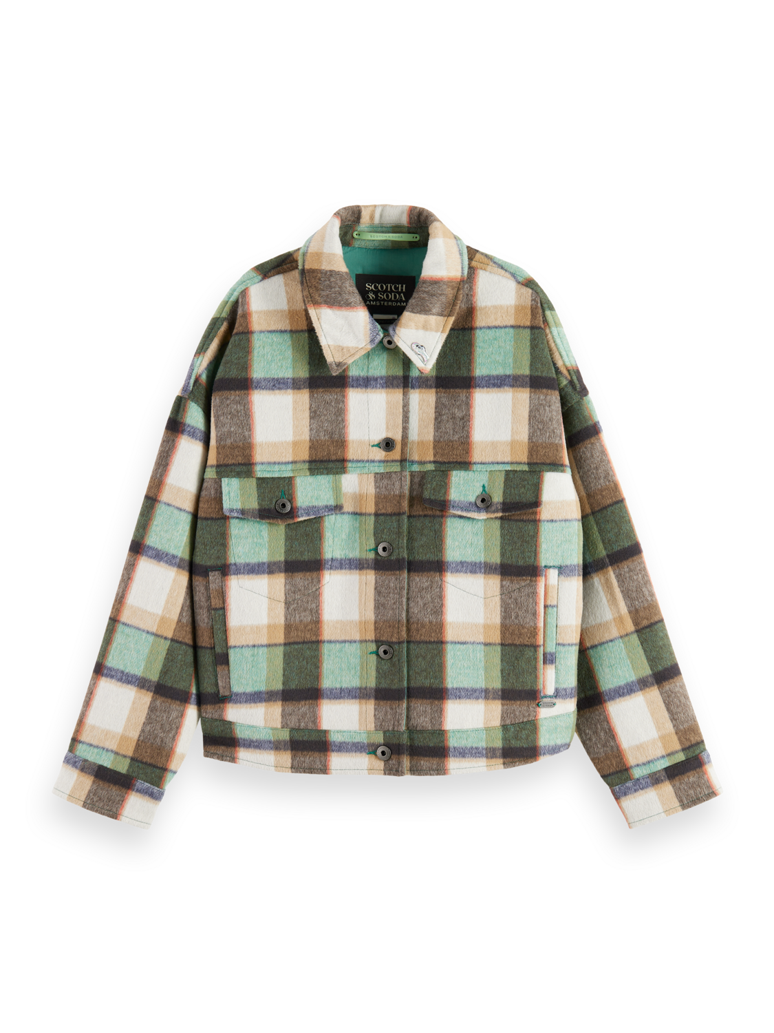 Scotch & Soda Check Jacket - Image 6