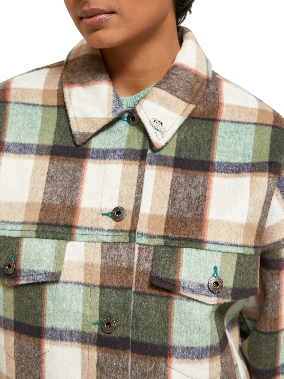 Scotch & Soda Check Jacket - Image 4