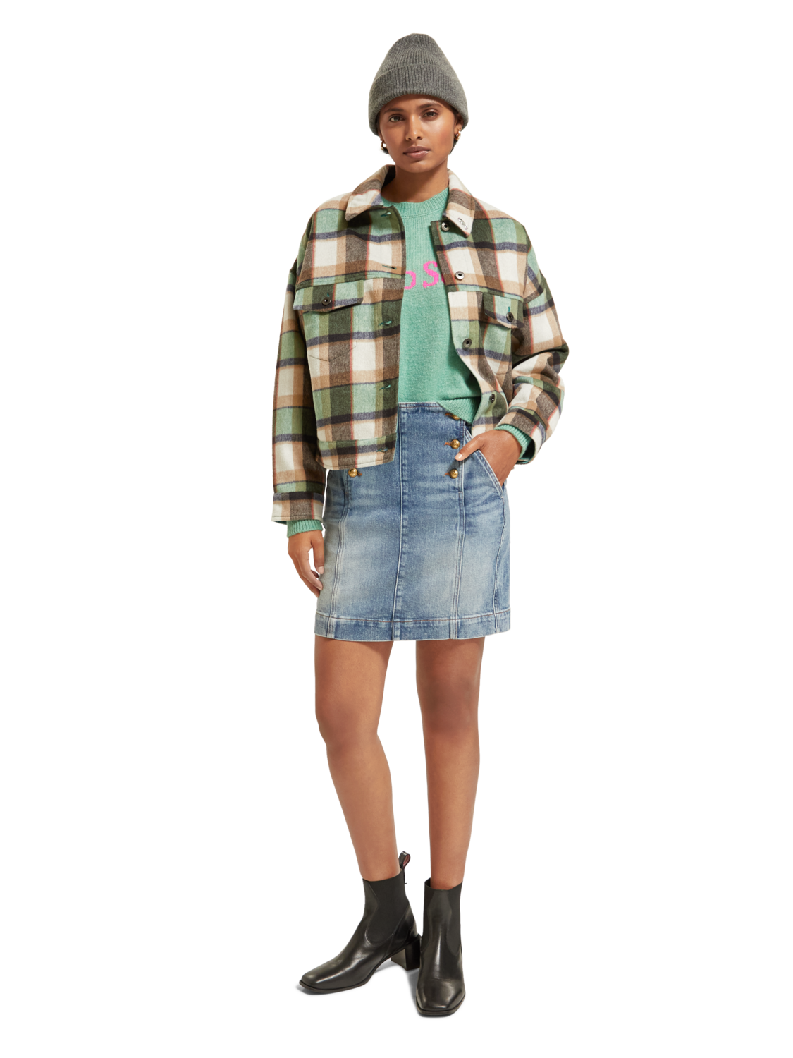 Scotch & Soda Check Jacket - Image 5