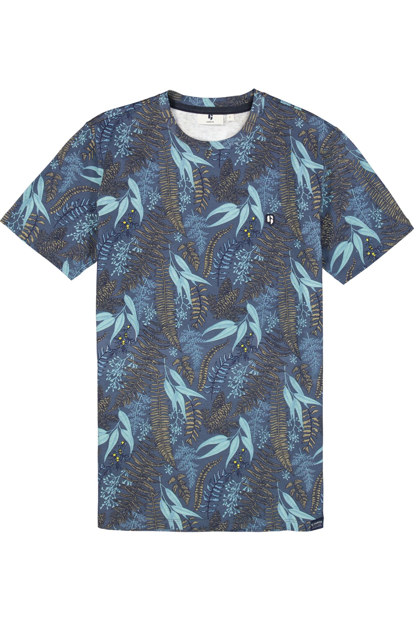 Garcia I31202_men`s T-shirt ss-greyish green - Image 5