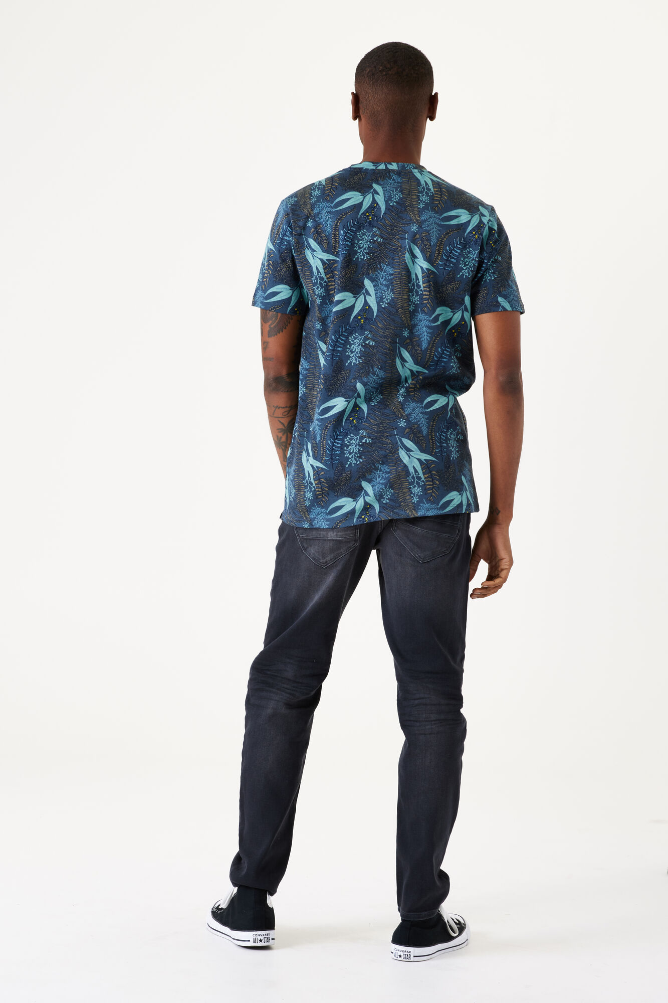 Garcia I31202_men`s T-shirt ss-greyish green - Image 2