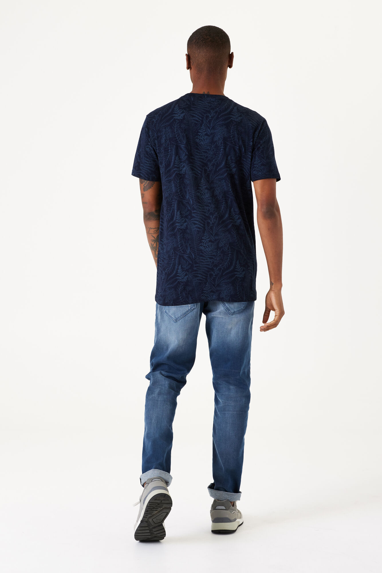 Garcia H31005_men`s T-shirt ss-dark moon - Image 2