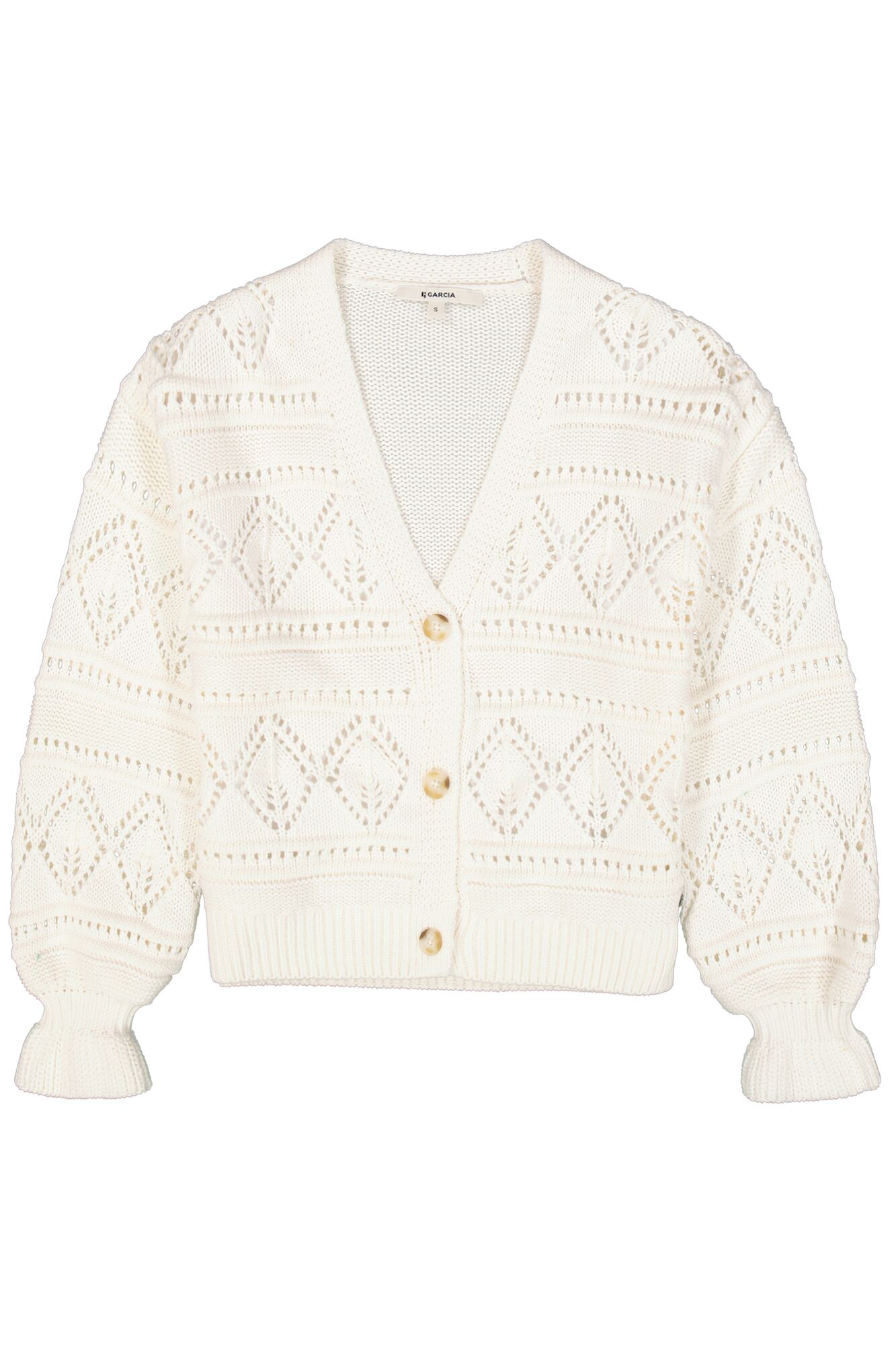 Garcia H30250_ladies cardigan-whitecap - Image 5