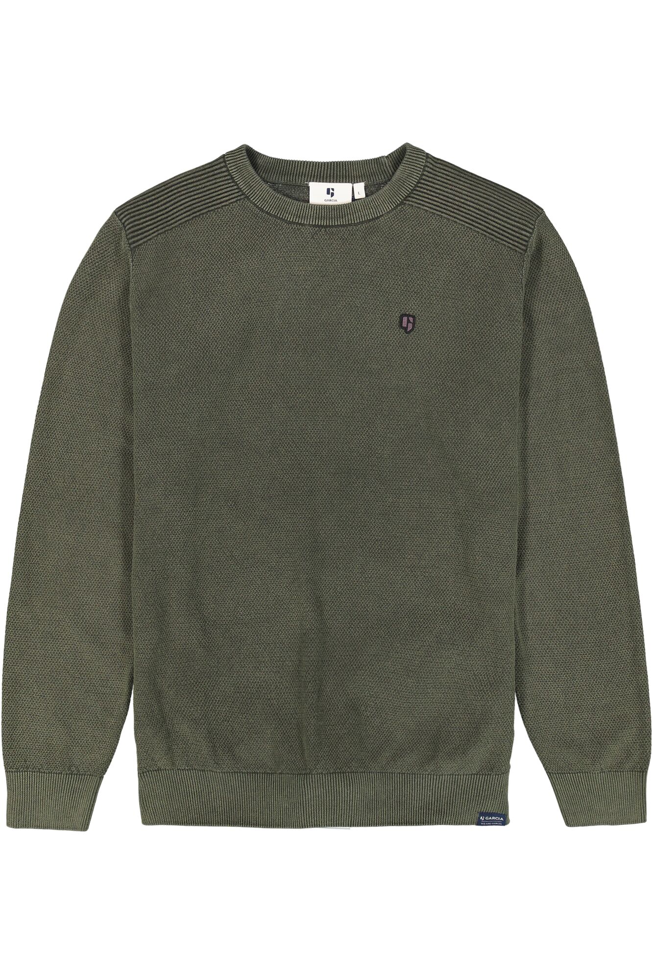 Garcia I31242_men`s pullover-dark green - Image 5