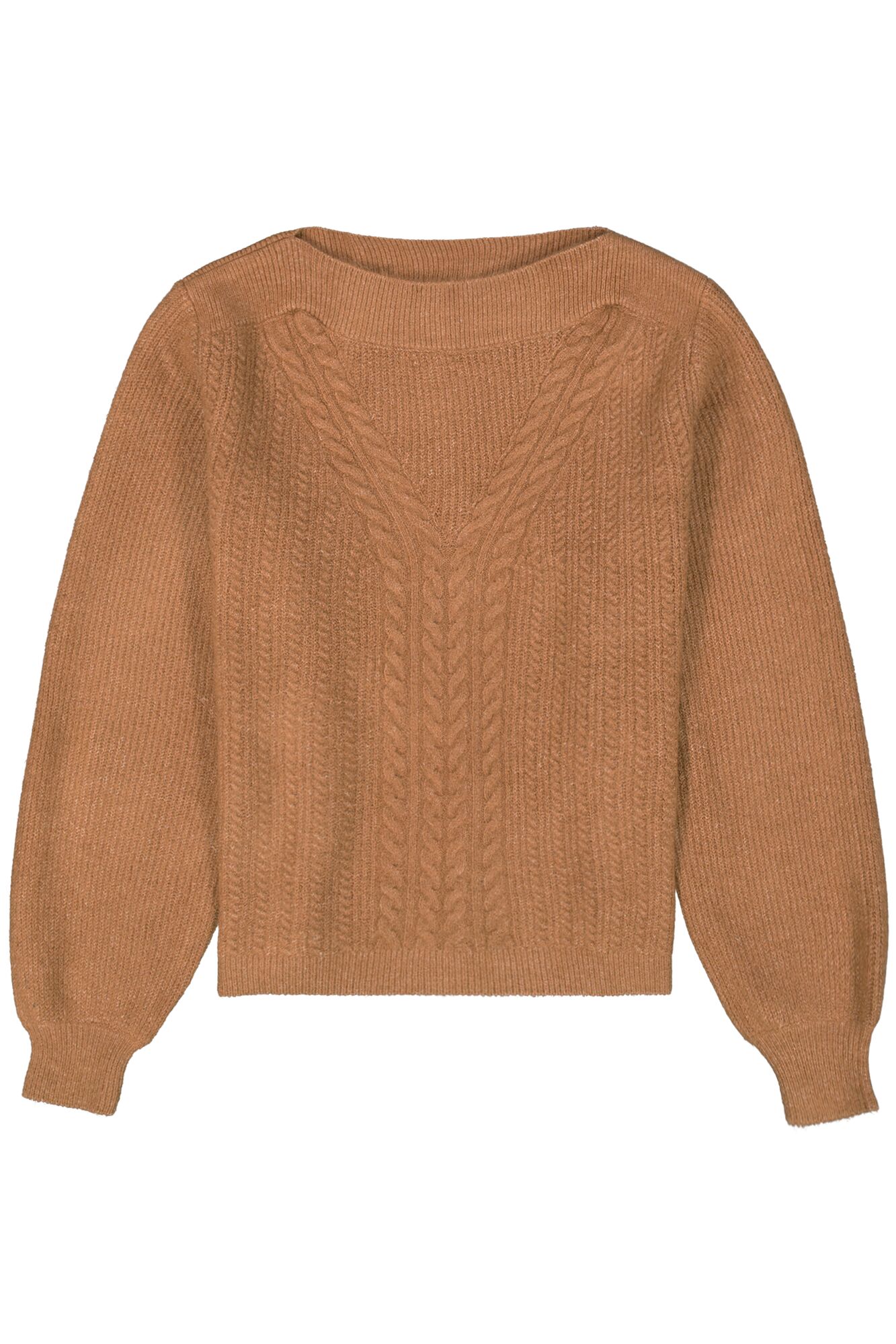 Garcia L30243_ladies pullover-honey brown
