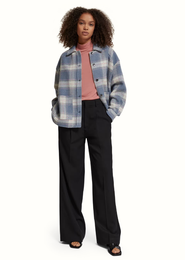 Scotch & Soda Lightweight check overshirt - Image 4