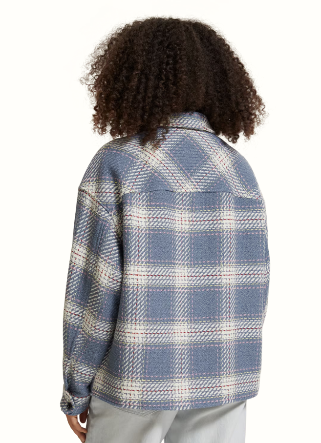 Scotch & Soda Lightweight check overshirt - Image 2