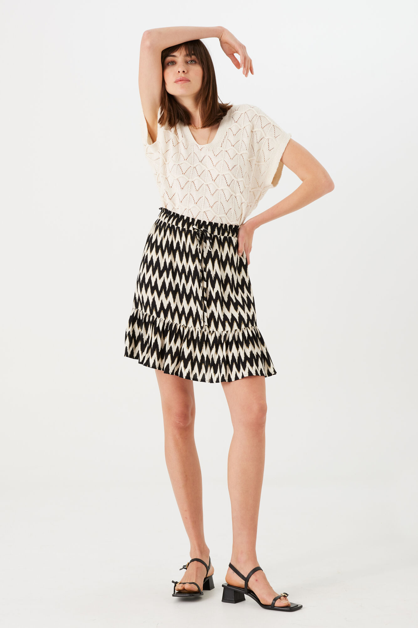 Garcia O40121 Black skirt