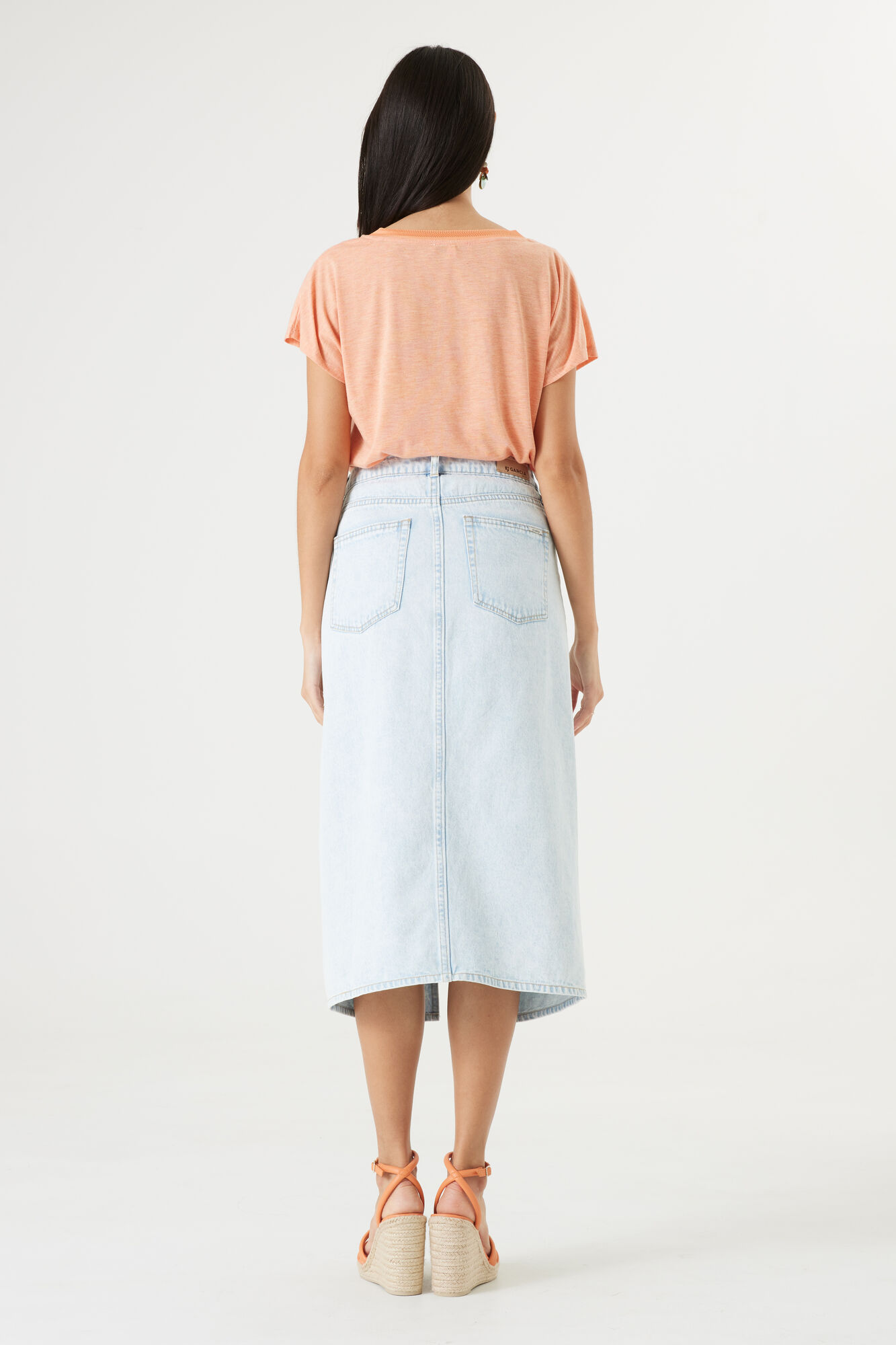 Garcia Q40005_ladies T-shirt Papaya - Image 2