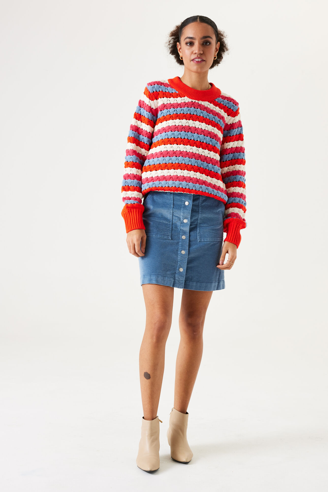 Garcia U40240 Pullover-flame scarlet - Image 2