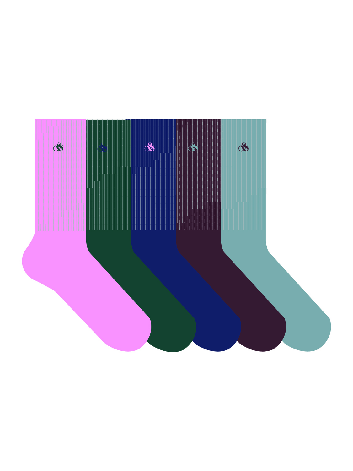 Scotch & Soda 1/2 Terry 5pack Men socks - Image 2