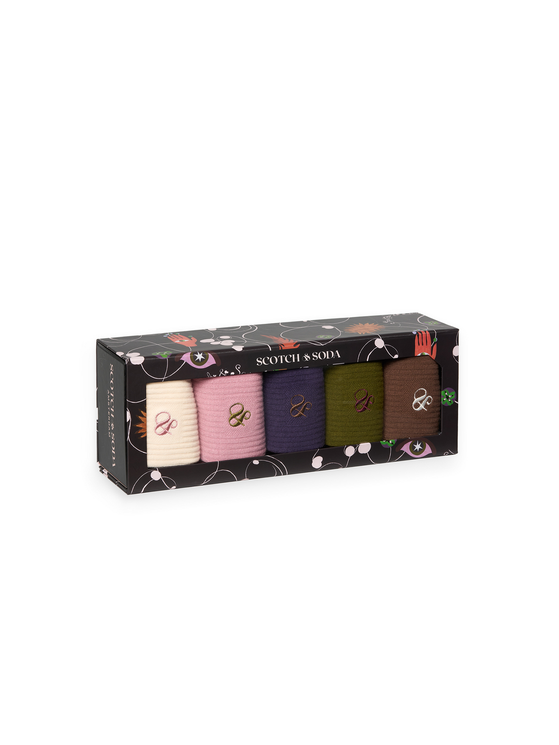 Scotch & Soda Women's 5pack of socks