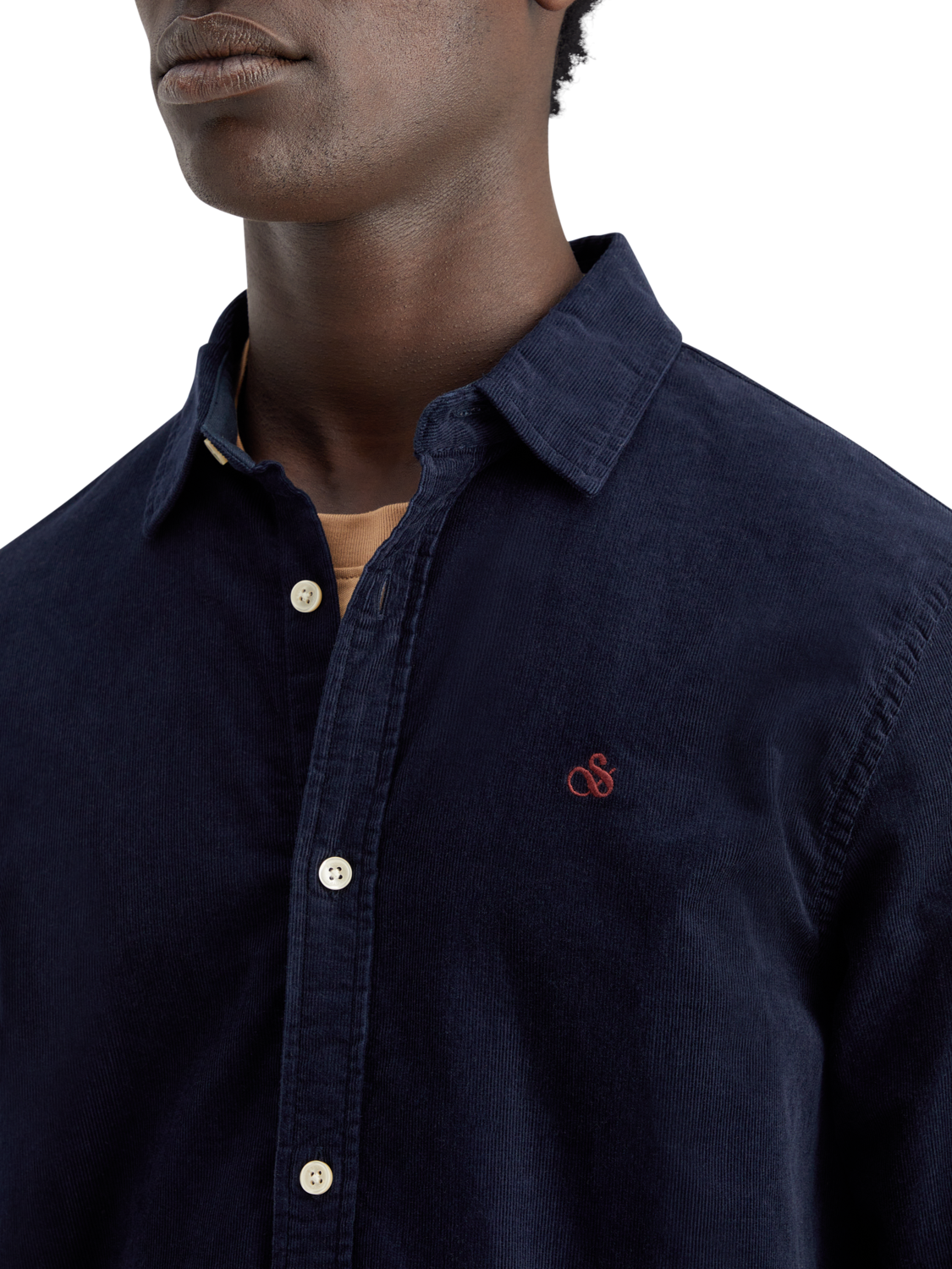 Scotch & Soda Corduroy Shirt-Night - Image 5