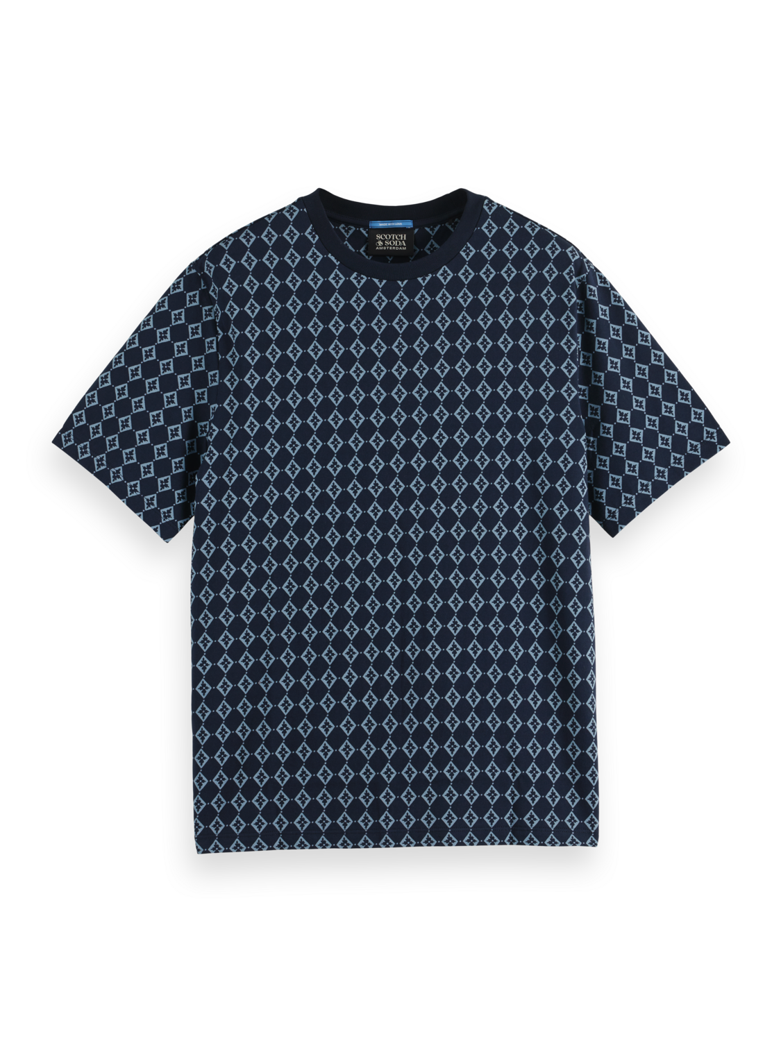 Scotch & Soda T-shirt Night Geo Flower