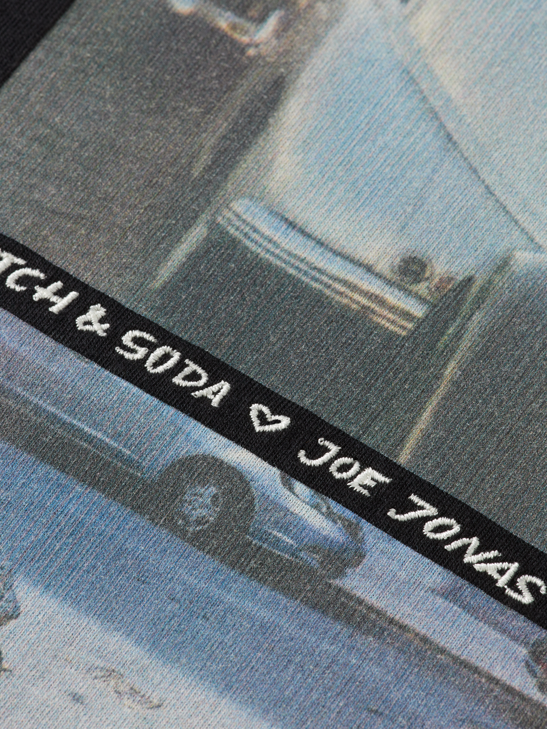 Joe Jonas x Scotch Soda Washed Photo Print T-shirt - Image 3