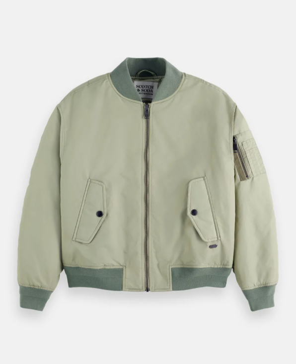 Scotch & Soda Technical Nylon Bomber
